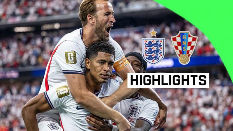 【足球】England 在 2026 年世界杯对阵克罗地亚，取得四比二的胜利